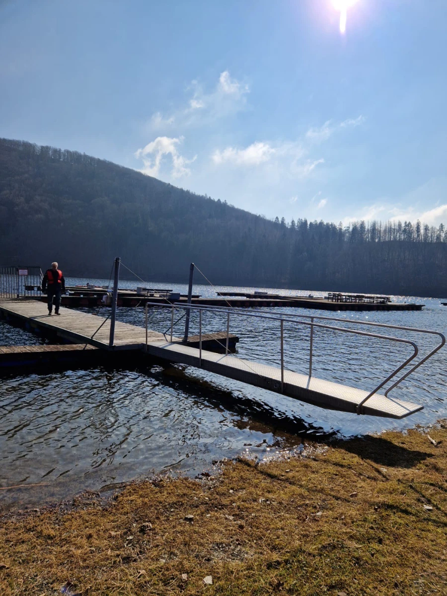 Steganlage des Segelsportclub Rursee e.V.