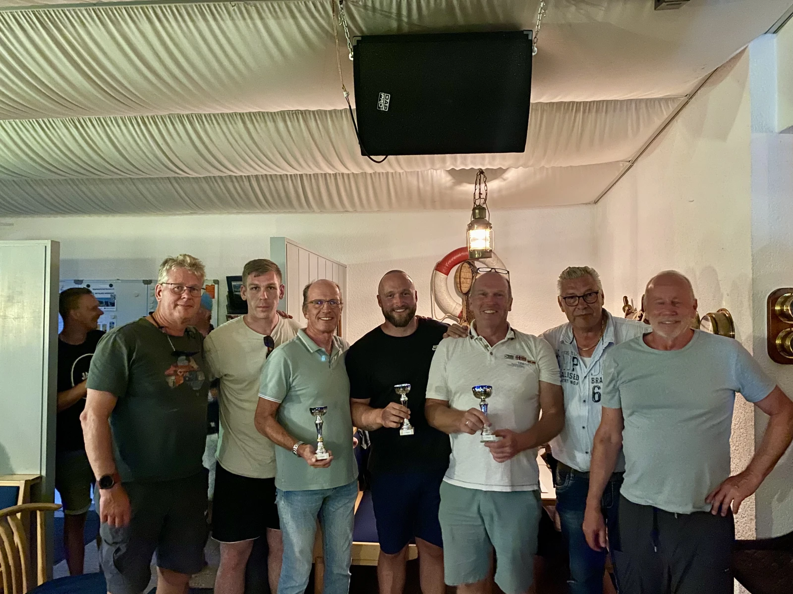 Podium der Clubmeisterschaft