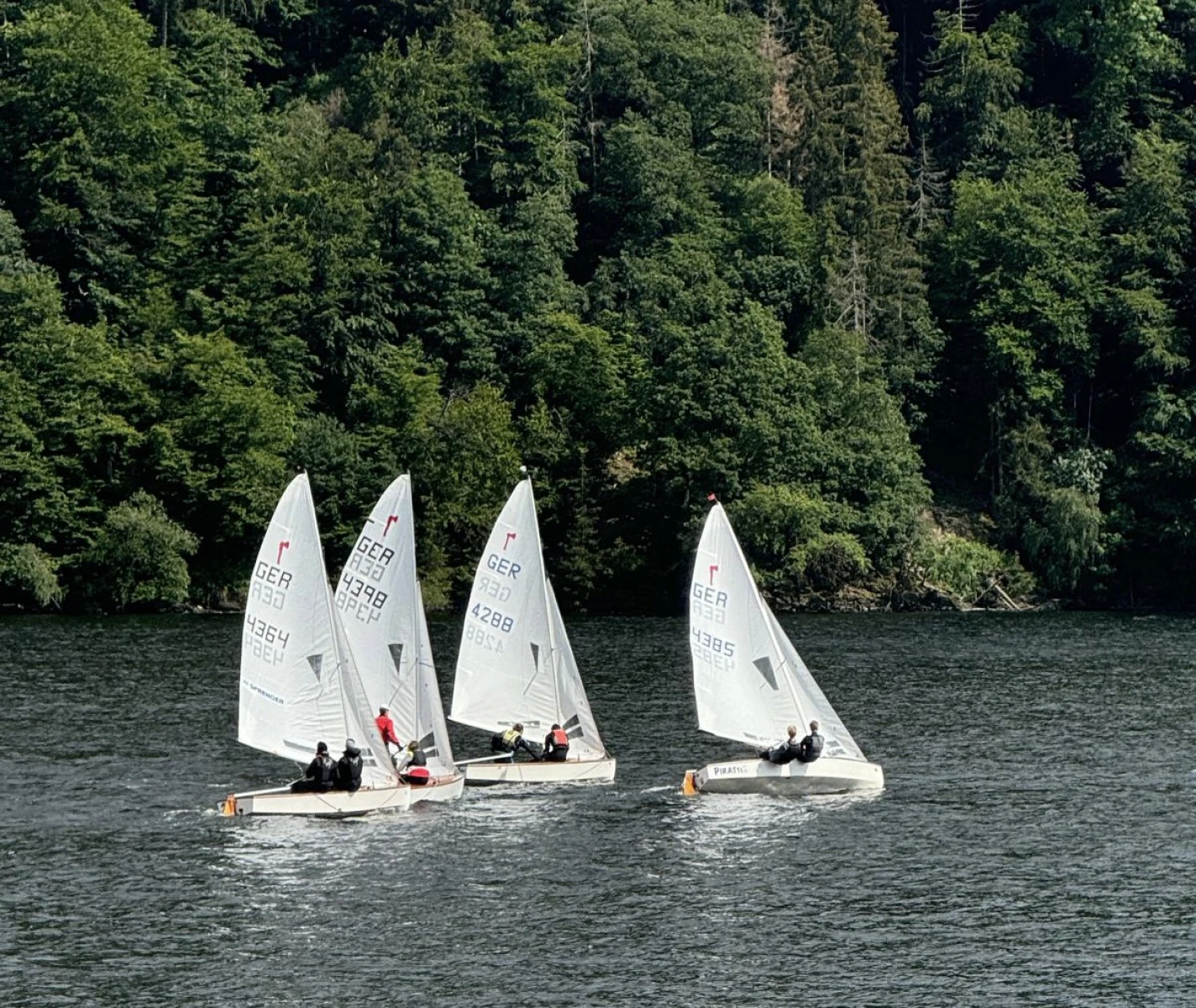 Piraten auf der Kreuz am Rursee