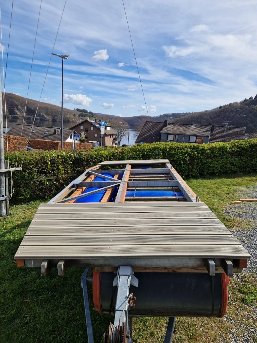 Stegelement am Clubgelände