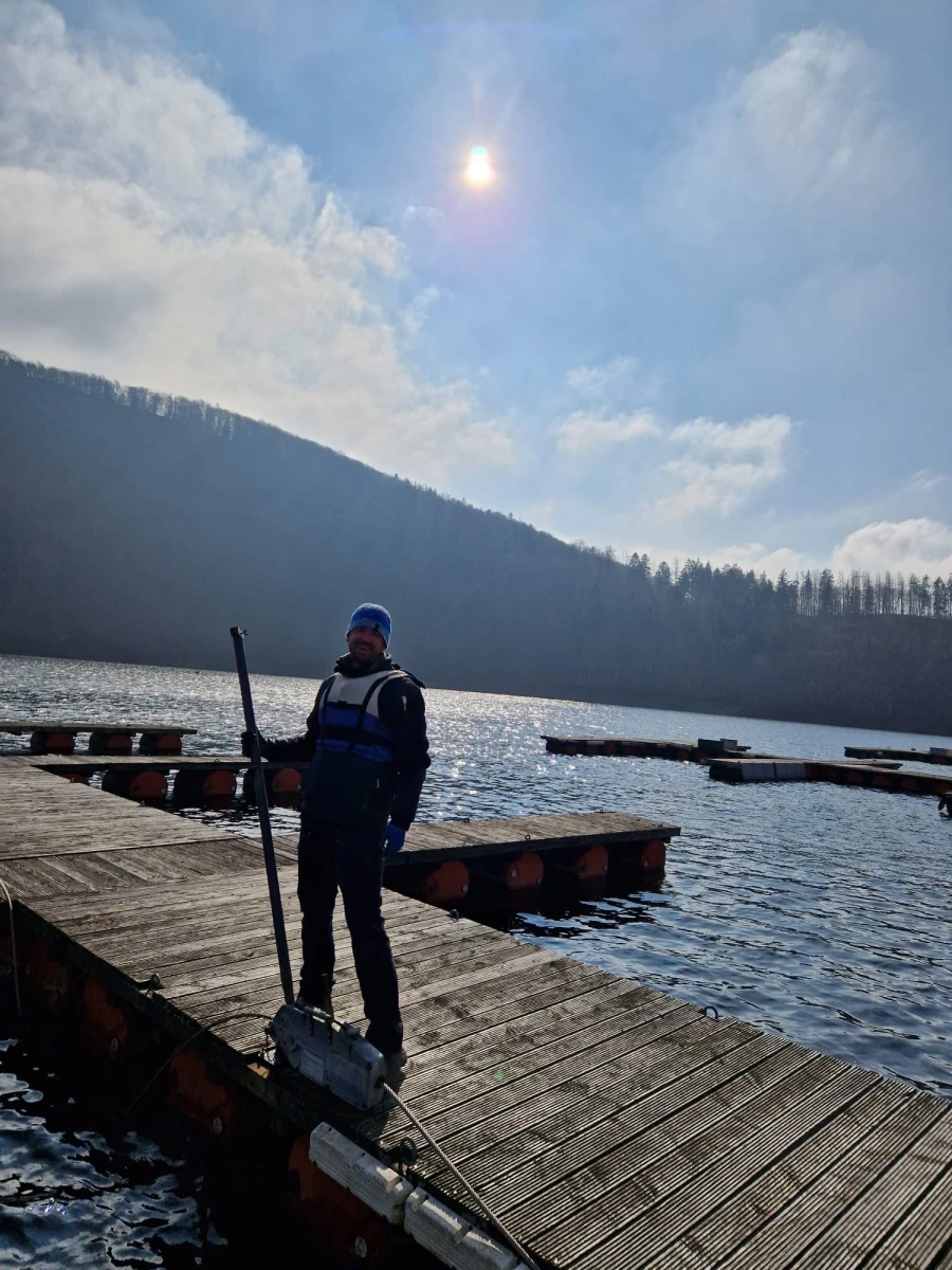 Arbeitsteam am Rursee